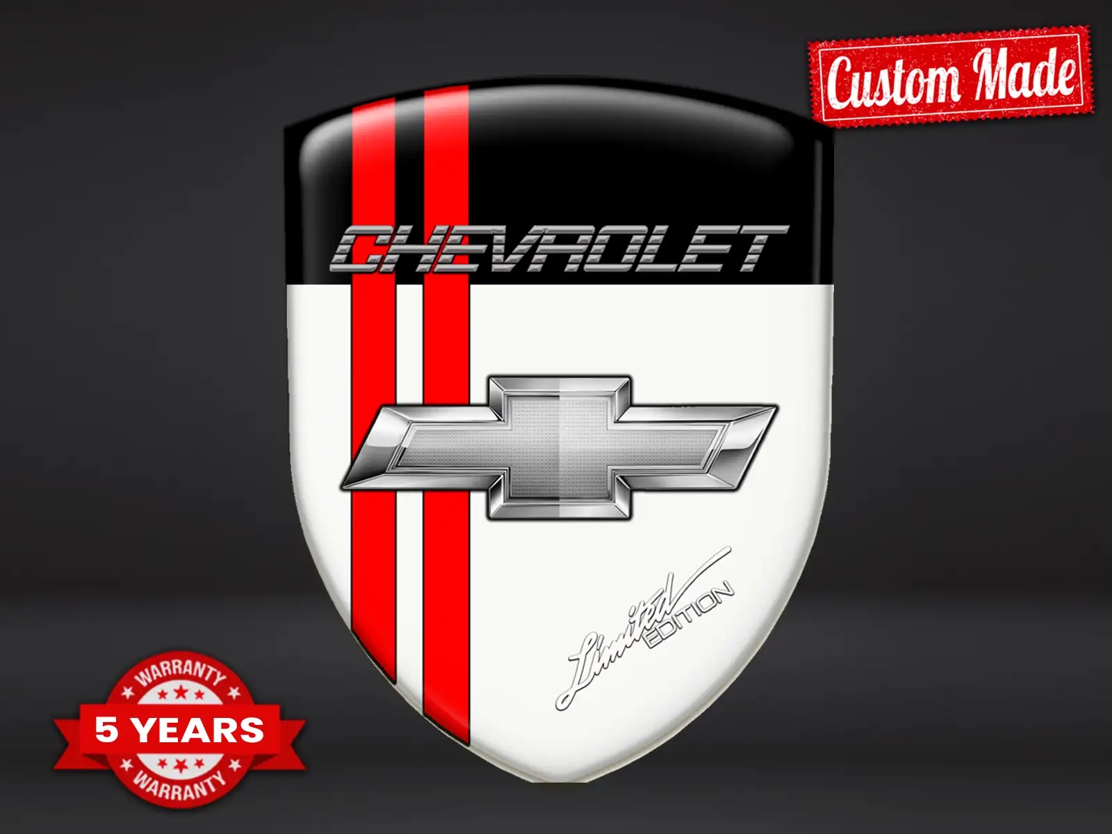 Chevrolet Adesivi Portiere Auto Esclusive Pro Regolabili